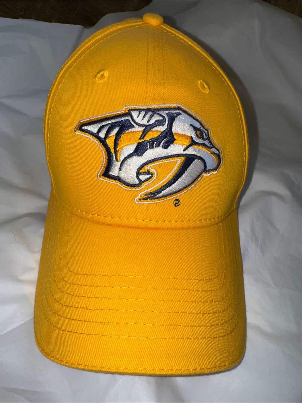 Nashville Predators Hockey Velcro Cap Hat Unisex